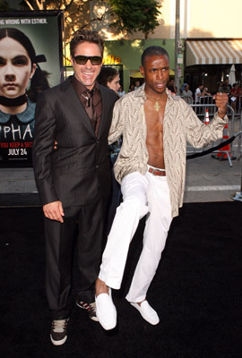 Robert Downey Jr. and Tommy Davidson at event of Naslaite (2009)