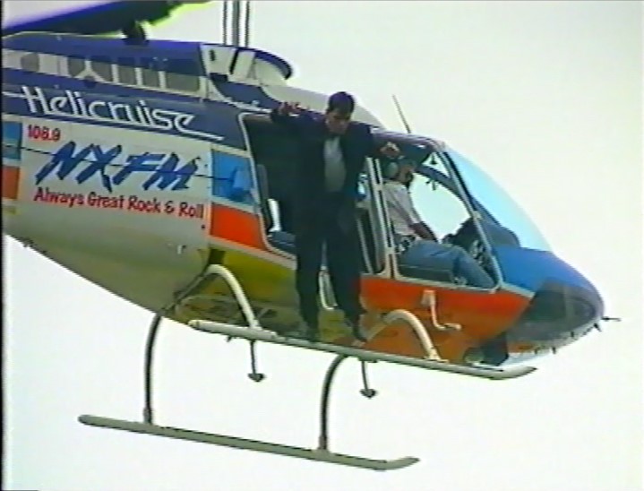 Dropping in , 130 ft Royal Newcastle Show Australia 1995