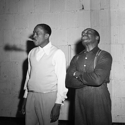 Sammy Davis Sr. and Will Maston circa 1955