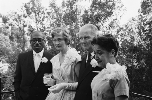 Sammy Davis Sr. at Sammy Davis Jr.'s wedding to May Britt 11-13-1960