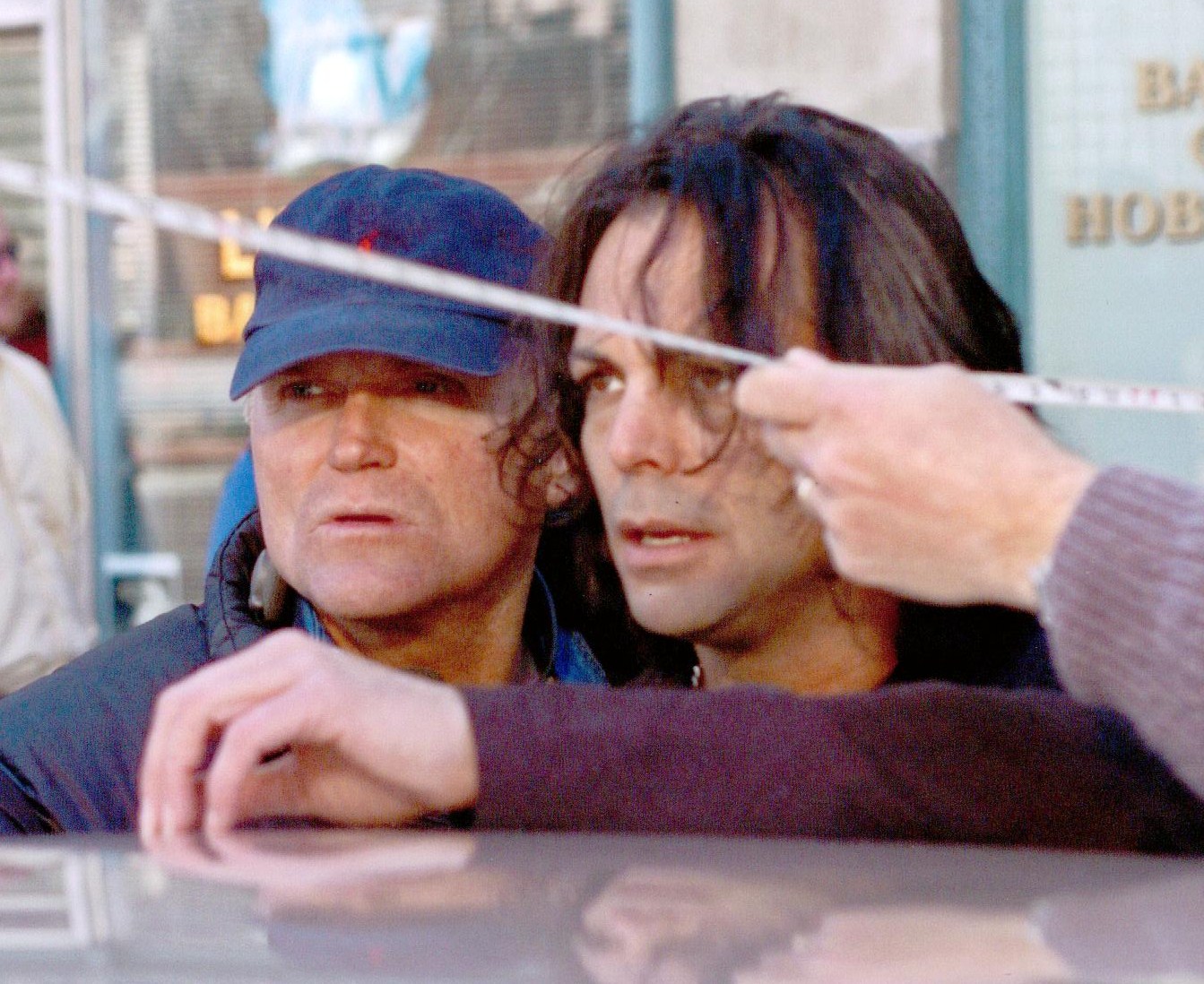 BJ Davis directing Richard Grieco in 