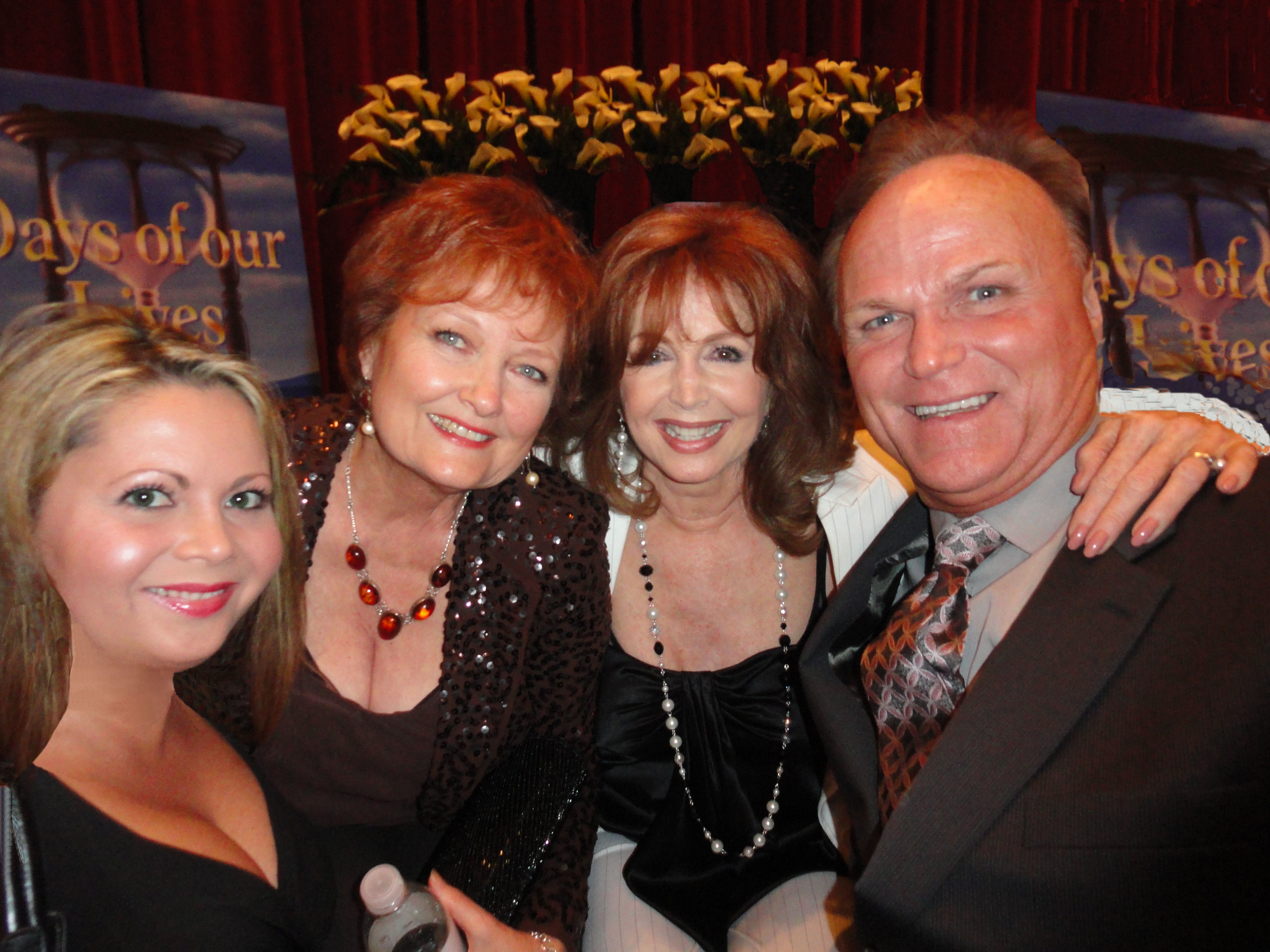 BJ Davis and Julia Davis with Academy winner Suzanne Rogers and Maree Cheatam