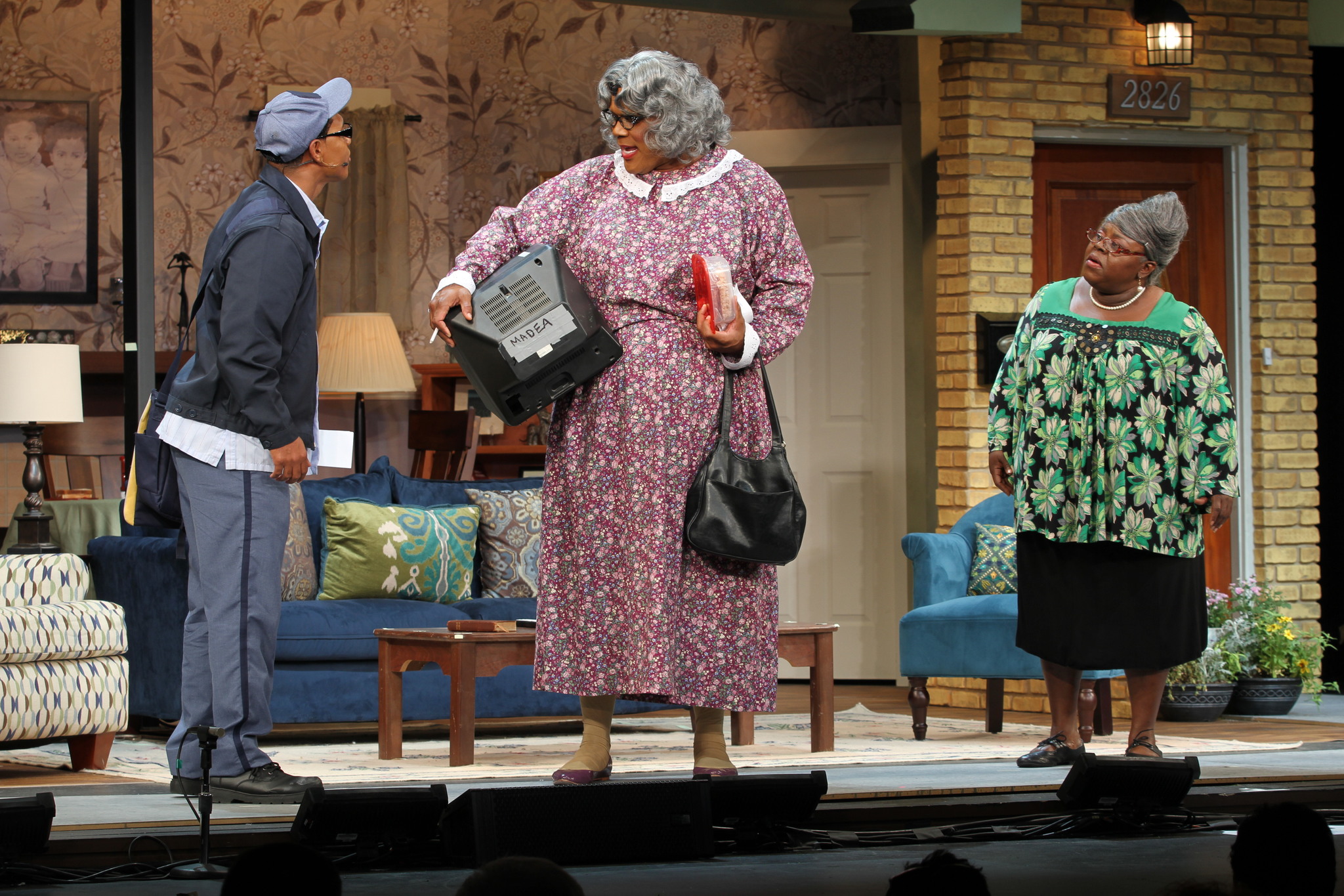 Still of Cassi Davis and Tyler Perry in Tyler Perry's Madea's Neighbors From Hell (2014)
