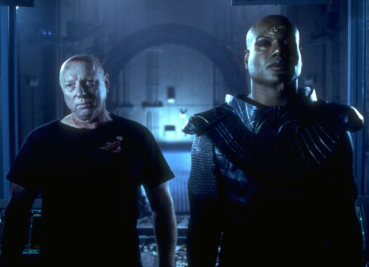 General Hammond and Teal'c