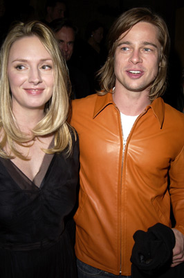 Brad Pitt and Hope Davis at event of About Schmidt (2002)