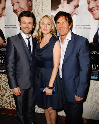 Dennis Quaid, Hope Davis and Michael Sheen at event of The Special Relationship (2010)