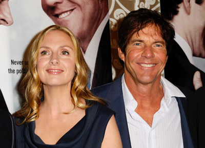 Dennis Quaid and Hope Davis at event of The Special Relationship (2010)