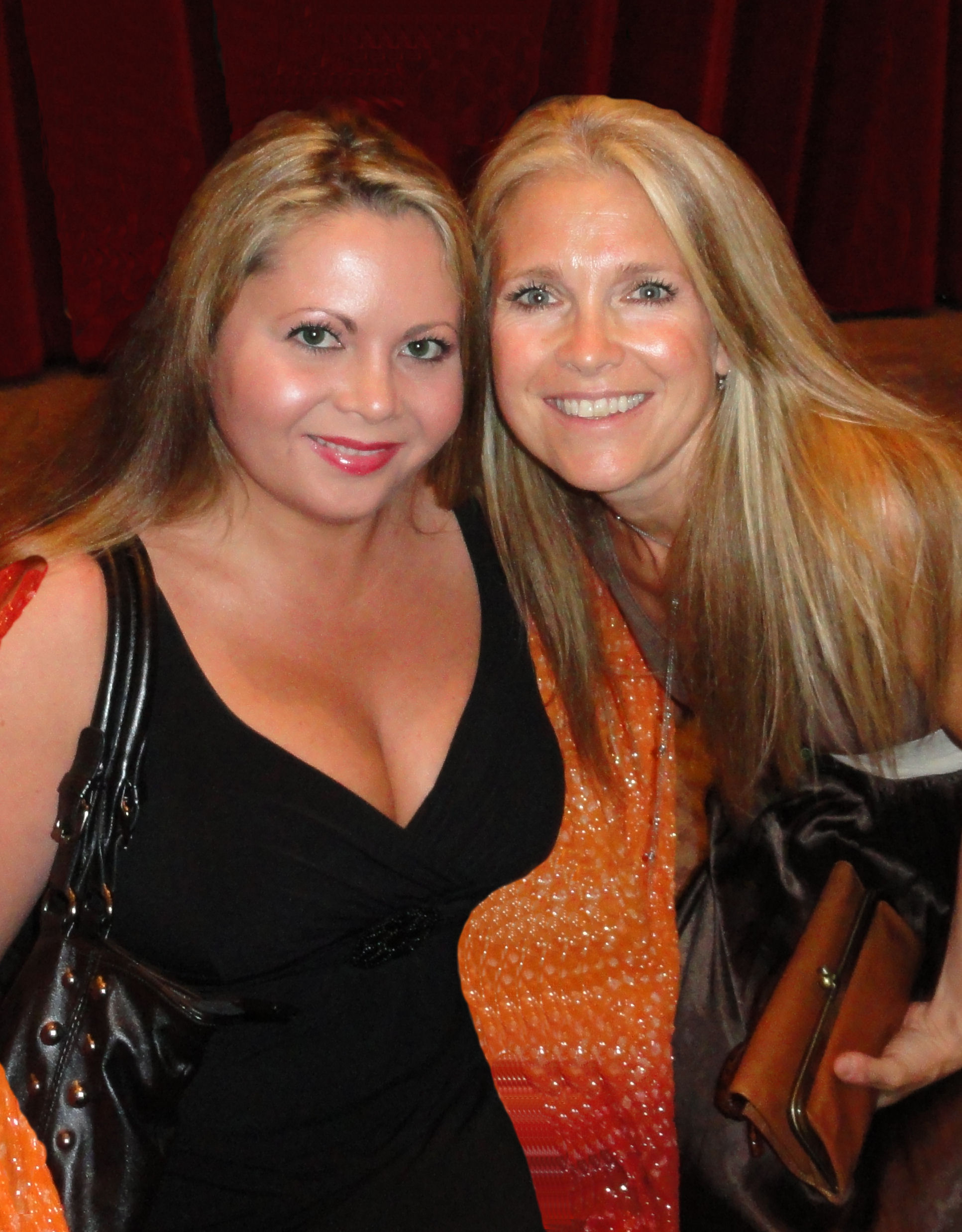 Producer/Director Julia Davis and Melissa Reeves of 