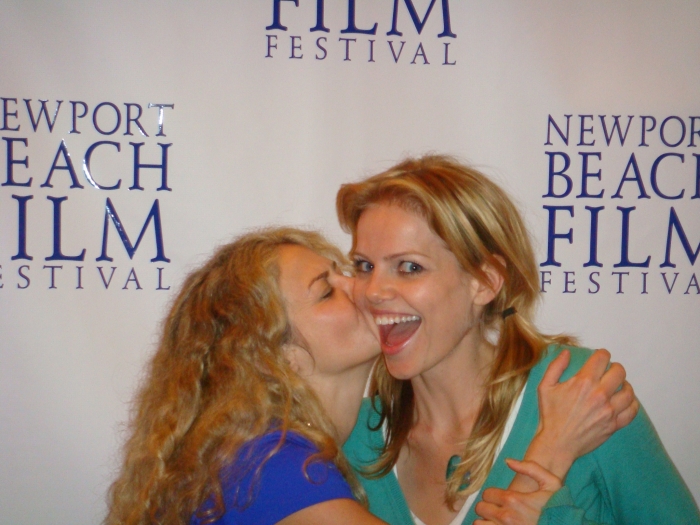 Julie Davis and Mircea Monroe Newport Beach Film Festival