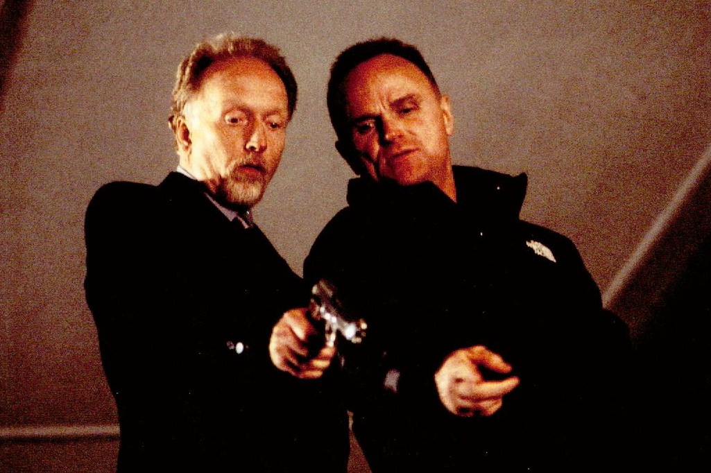 BJ Davis and Tobin Bell