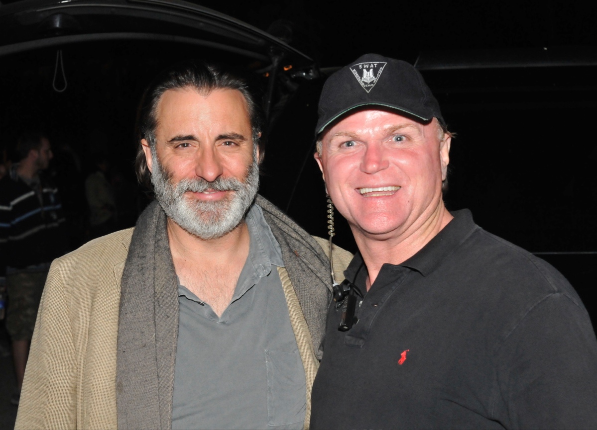 Producer/Director BJ Davis and Andy Garcia