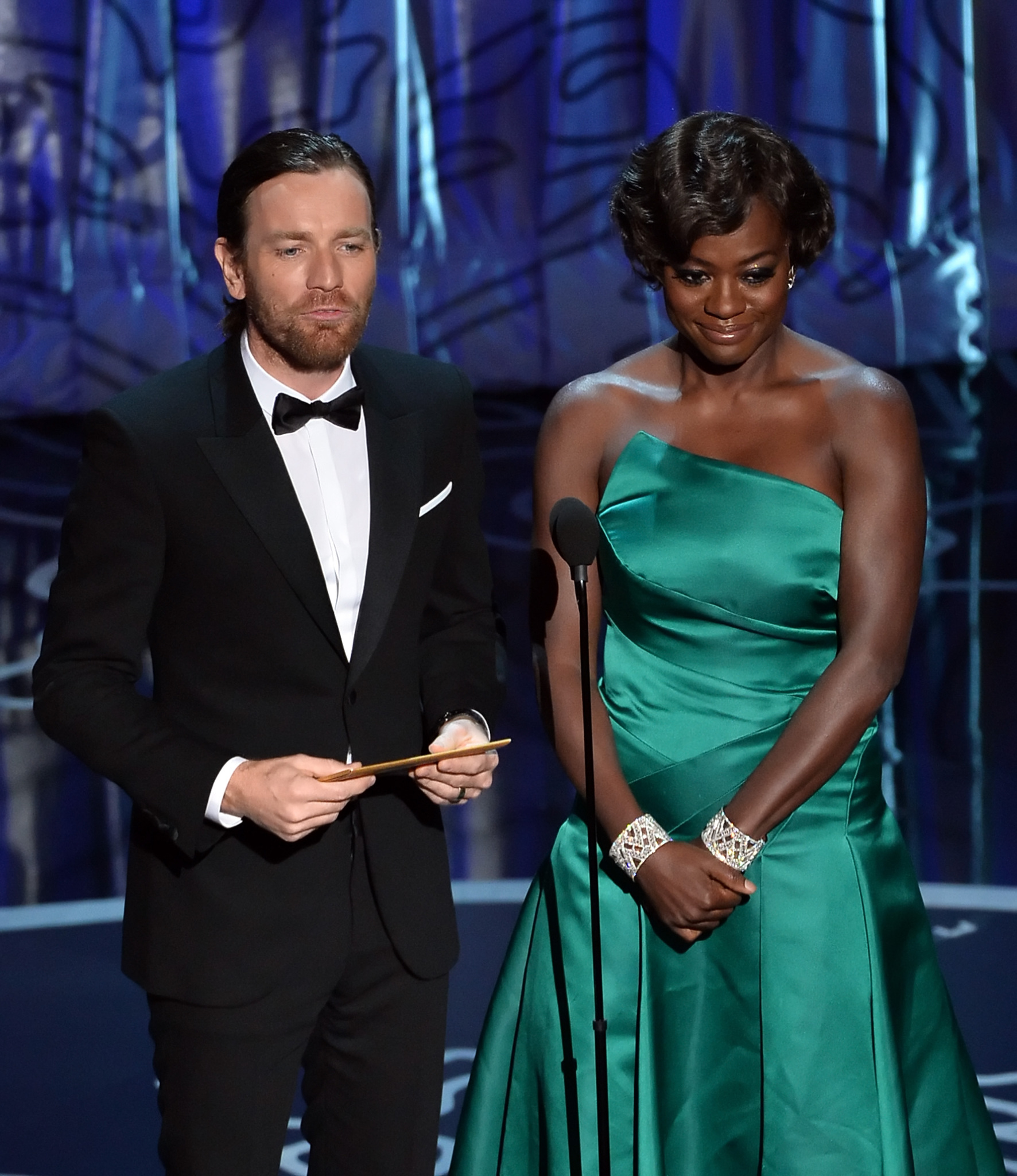 Ewan McGregor and Viola Davis at event of The Oscars (2014)