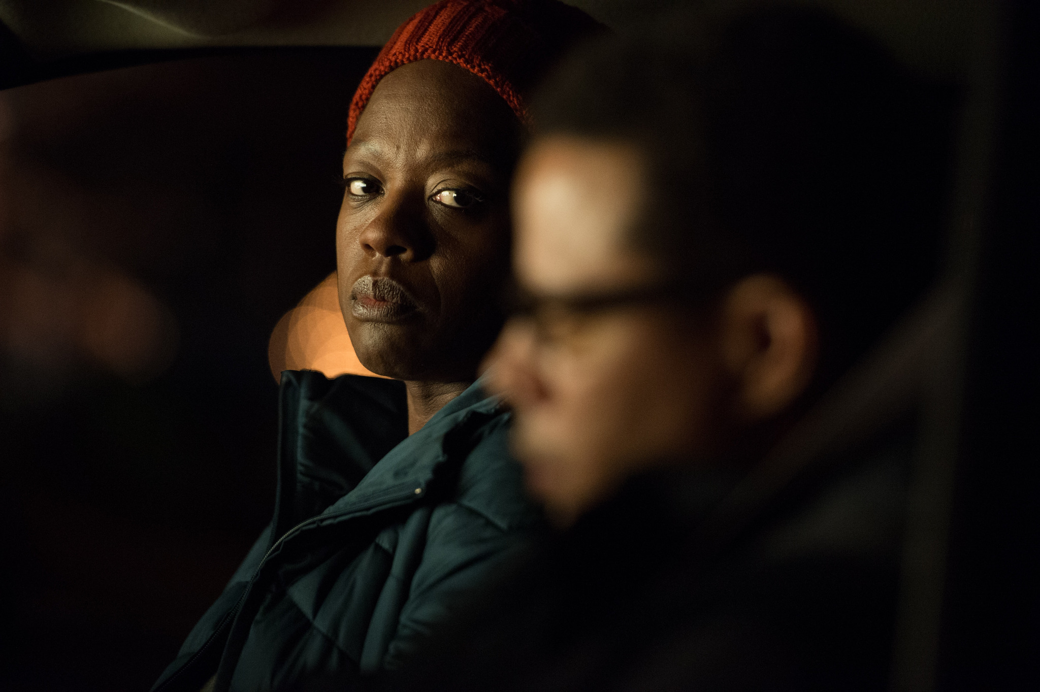 Still of Terrence Howard and Viola Davis in Kaliniai (2013)