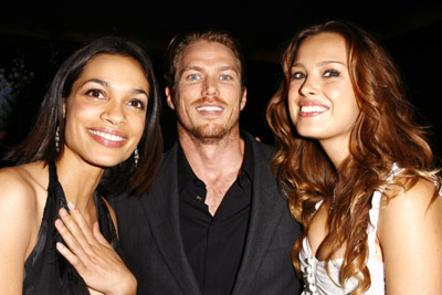 Rosario Dawson, Jason Lewis and Petra Nemcova