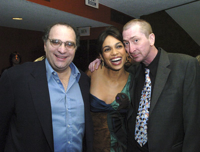 Rosario Dawson, Frank Miller and Bob Weinstein at event of Nuodemiu miestas (2005)