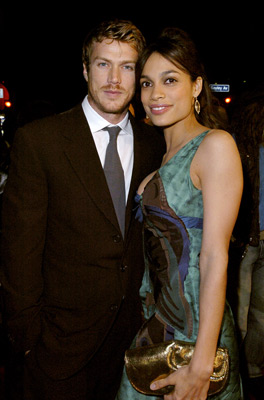 Rosario Dawson and Jason Lewis at event of Nuodemiu miestas (2005)