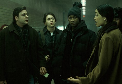 Still of Judd Nelson, Clifton Collins Jr., Rosario Dawson and Usher Raymond in Light It Up (1999)