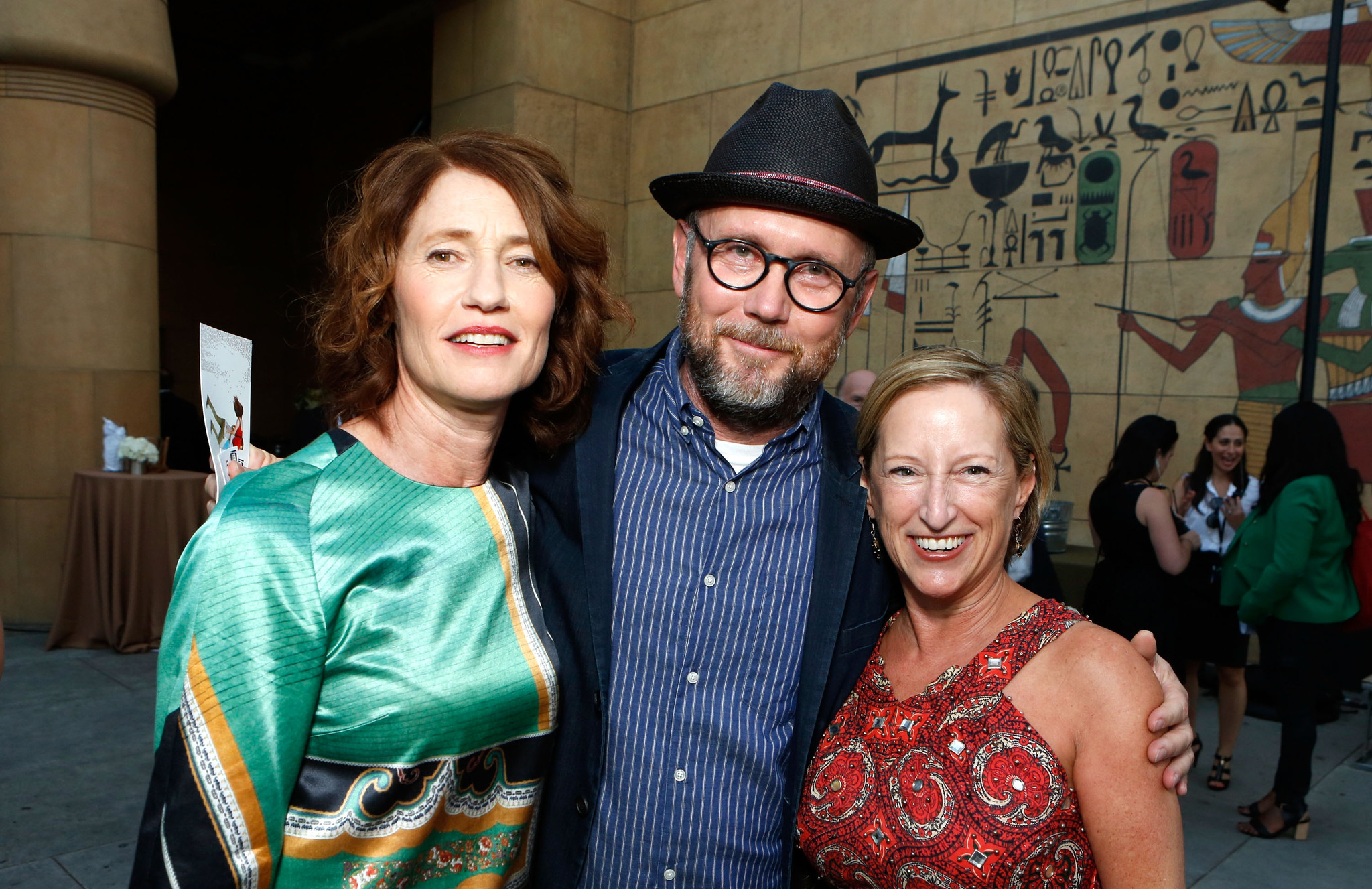Jonathan Dayton, Valerie Faris and Claudia Lewis at event of Rube Sparks (2012)