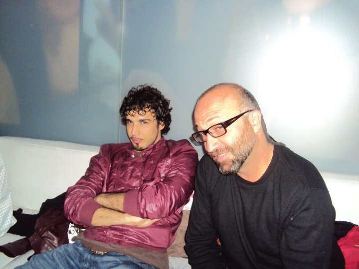 With Actor-Musician Dante SPinetta