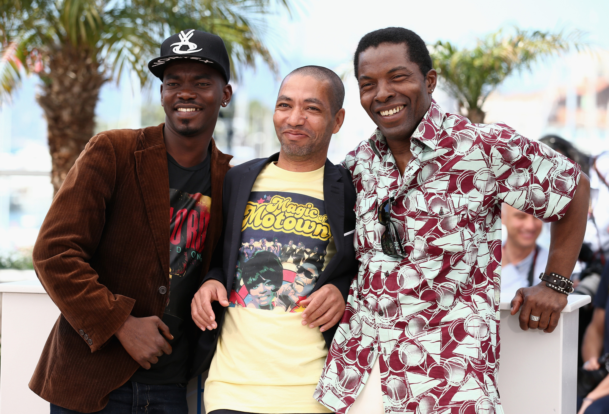 Isaach De Bankolé, Philippe Lacôte and Abdoul Karim Konaté at event of Run (2014)