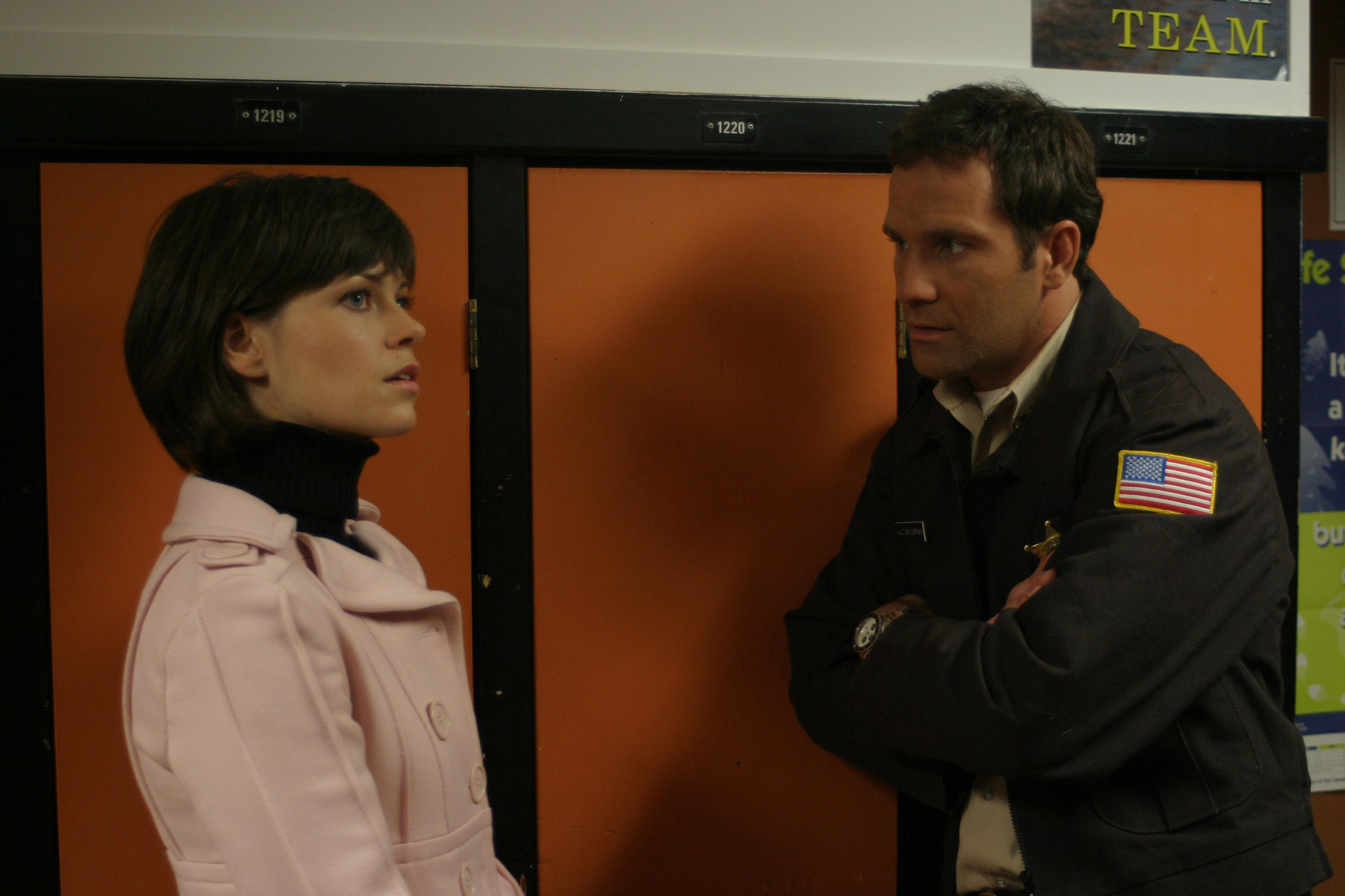 Still of Chris Bruno and Nicole de Boer in The Dead Zone (2002)