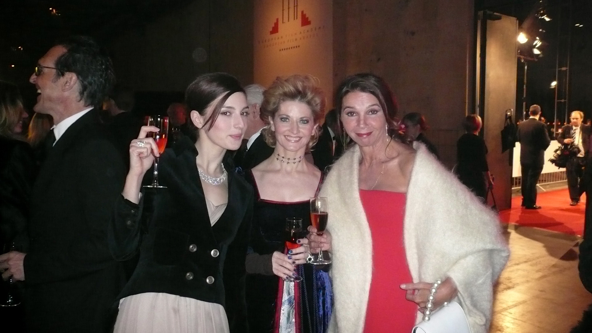 Maria Valverde, Azucena de la Fuente and Victoria Abril at event of 22nd EFA Awards