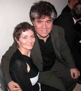 Pedro Almodovar and Azucena de la Fuente at event 15th EFA Awards in Rome