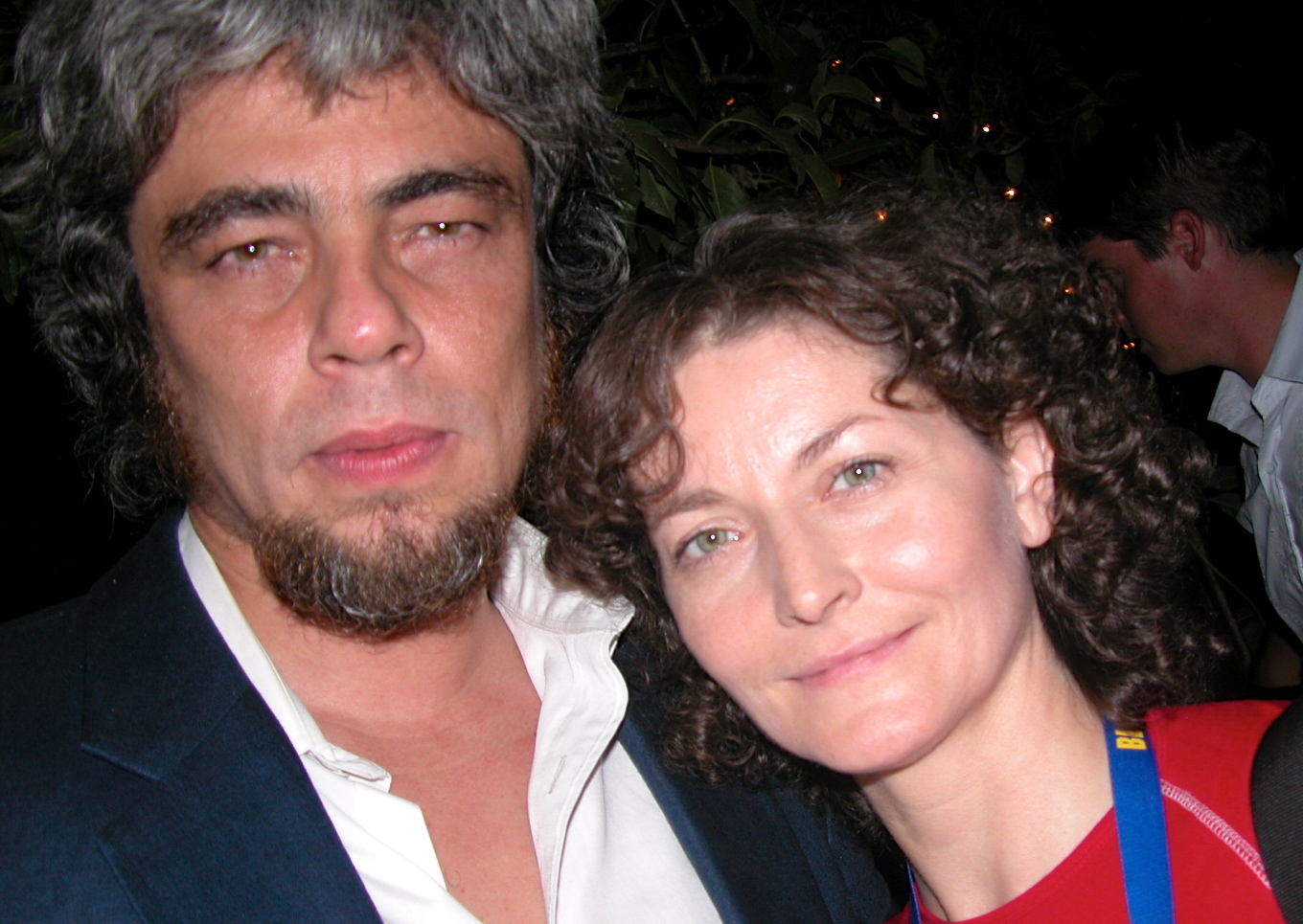 Benicio del Toro and Azucena de la Fuente