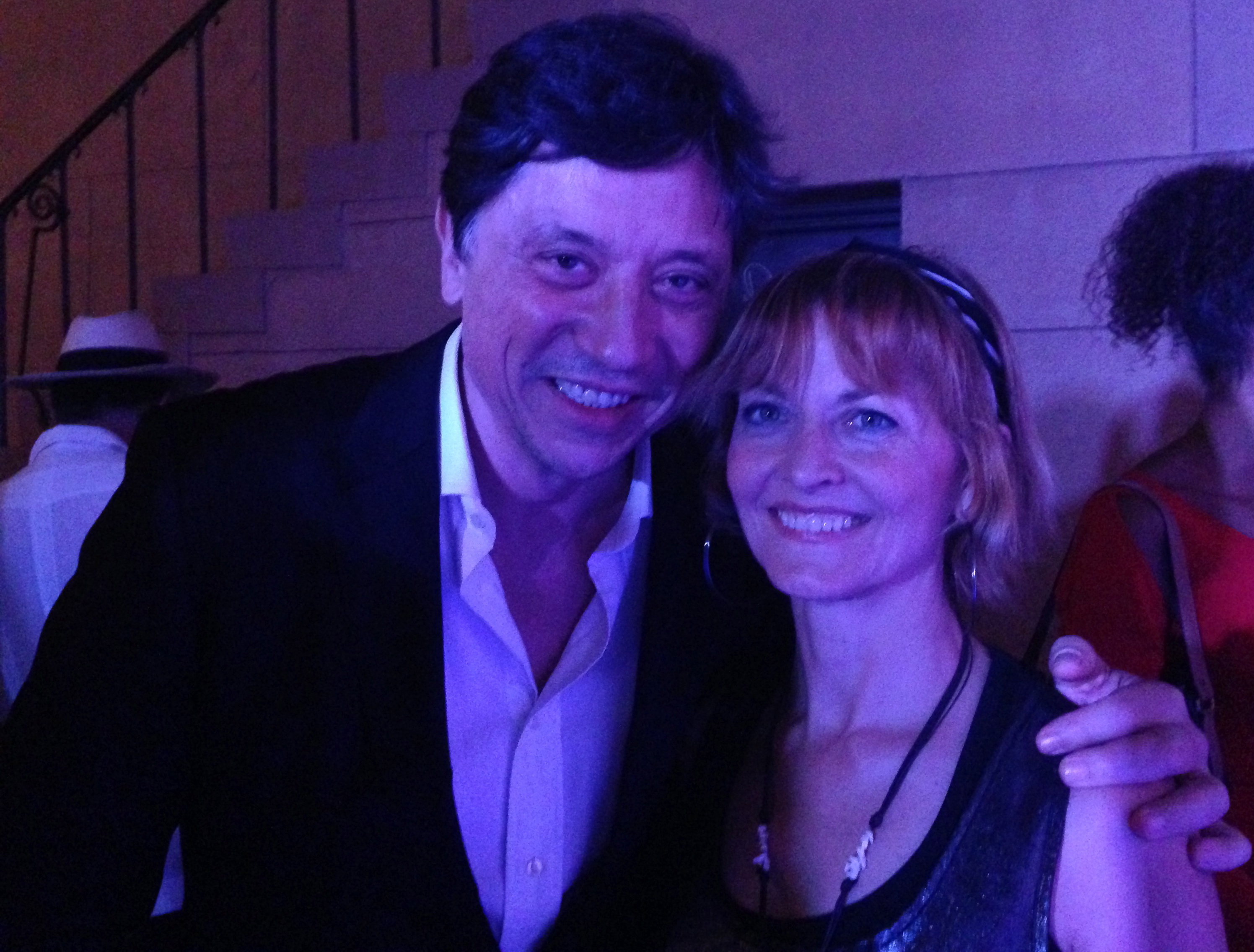 Carlos Bardem and Azucena De La Fuente at event Recent Spanish Cinema at the Egyptian