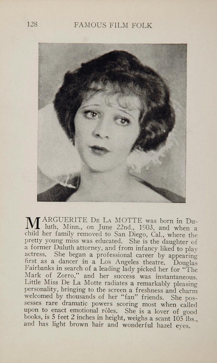 Marguerite De La Motte