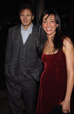 Liam Neeson and Drena De Niro at event of The Good Shepherd (2006)