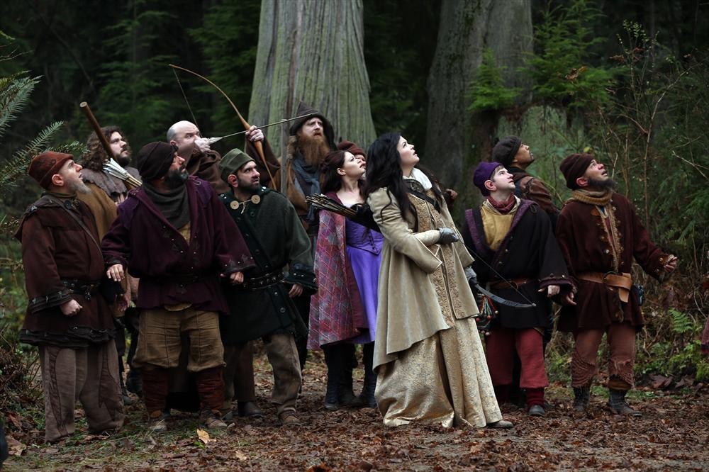 Still of Mig Macario, Lee Arenberg, Emilie de Ravin, Ginnifer Goodwin, Gabe Khouth, Jason Burkart, Faustino Di Bauda and Jeffrey Kaiser in Once Upon a Time (2011)