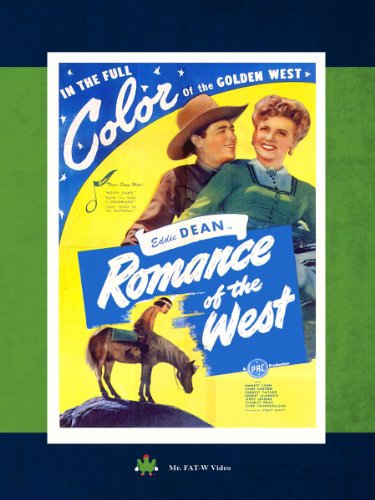Joan Barton and Eddie Dean in Romance of the West (1946)