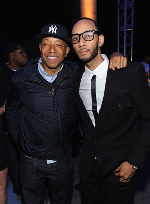Russell Simmons and Swizz Beatz at event of Mother and Child (2009)