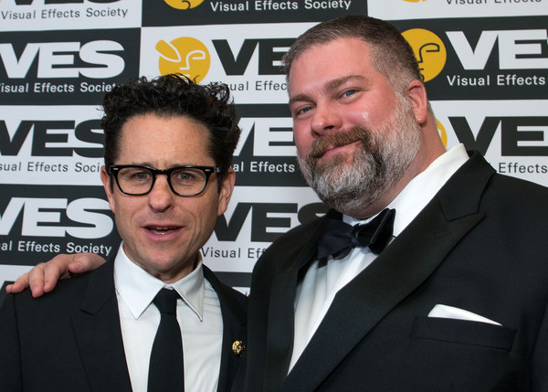Dean DeBlois and JJ Abrams at the 13th Annual VES Awards February 4, 2015