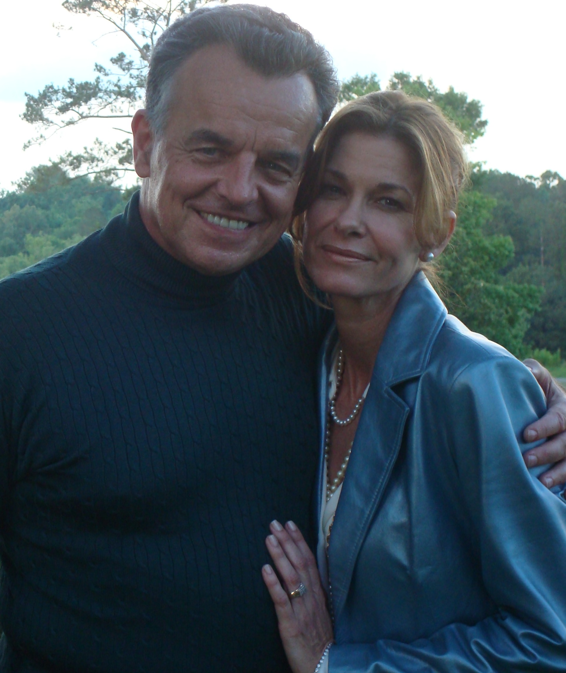 On the set of Inventing Adam with Ray Wise