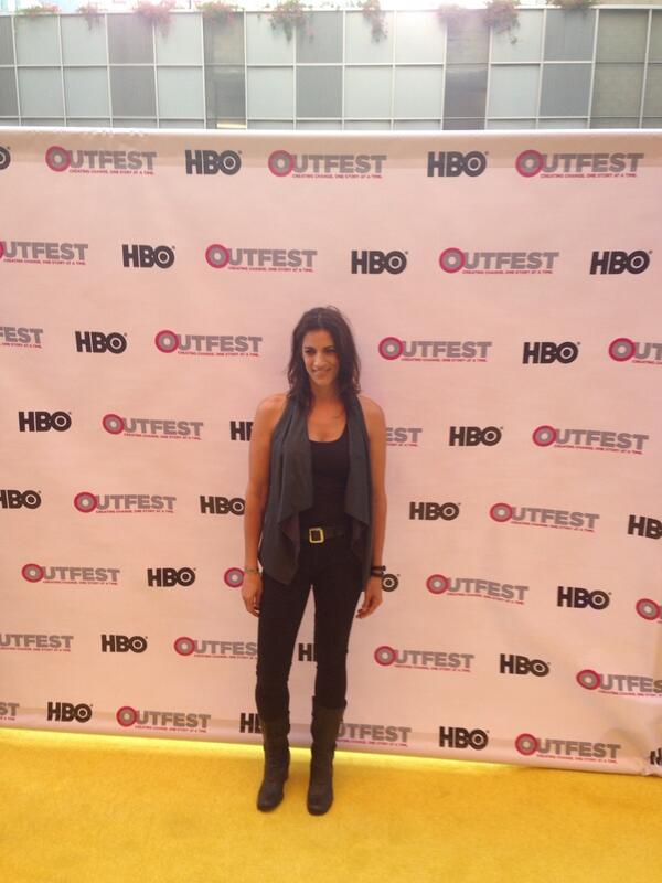 Cathy DeBuono, opening night Outfest, 2014.