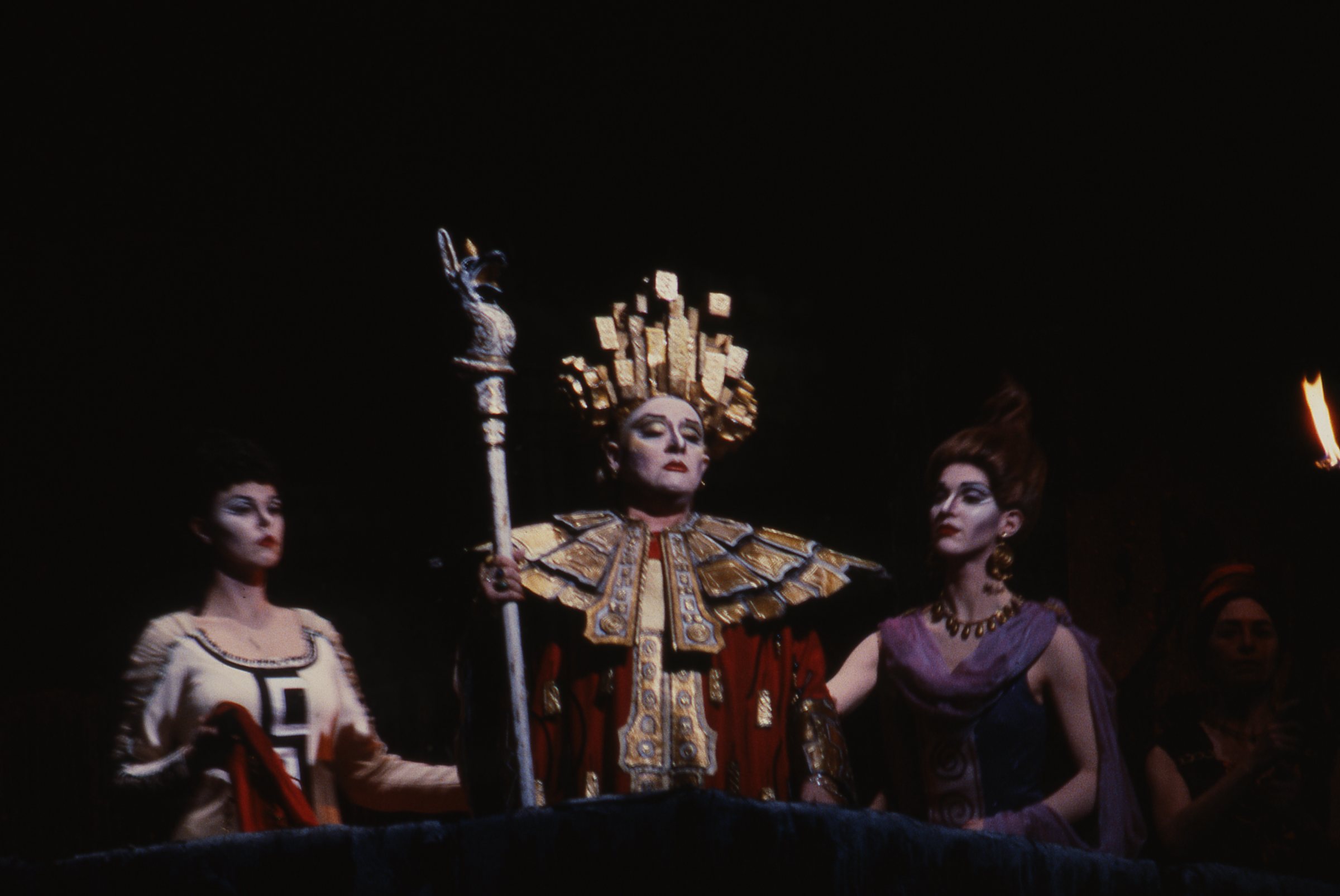 1984 Elektra. Geraldine Decker as Klytämnestra.