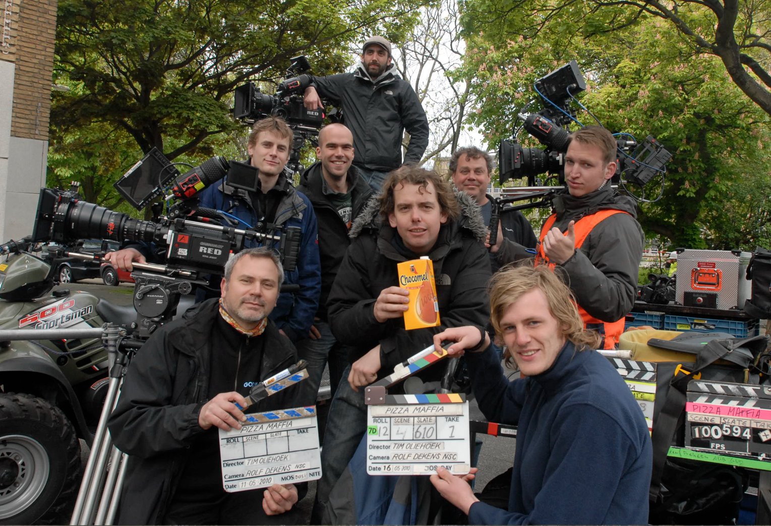 The camera crew of PizzaMaffia (2011)