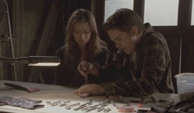 Still of Thomas Dekker and Summer Glau in Terminator: The Sarah Connor Chronicles (2008)