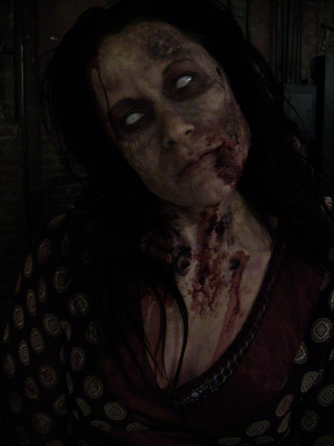 Zombie makeup from season 2 of 