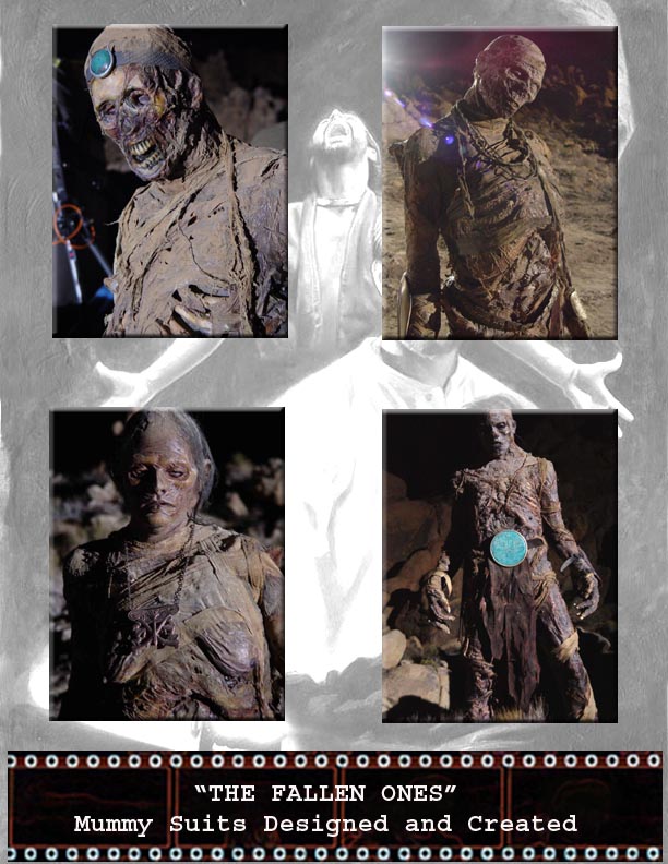 Full body suits designed and created by multivisionfx.com for the syfy movie: 