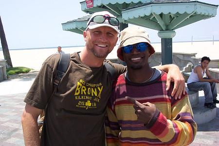 Taye Diggs and Eric DelaBarre