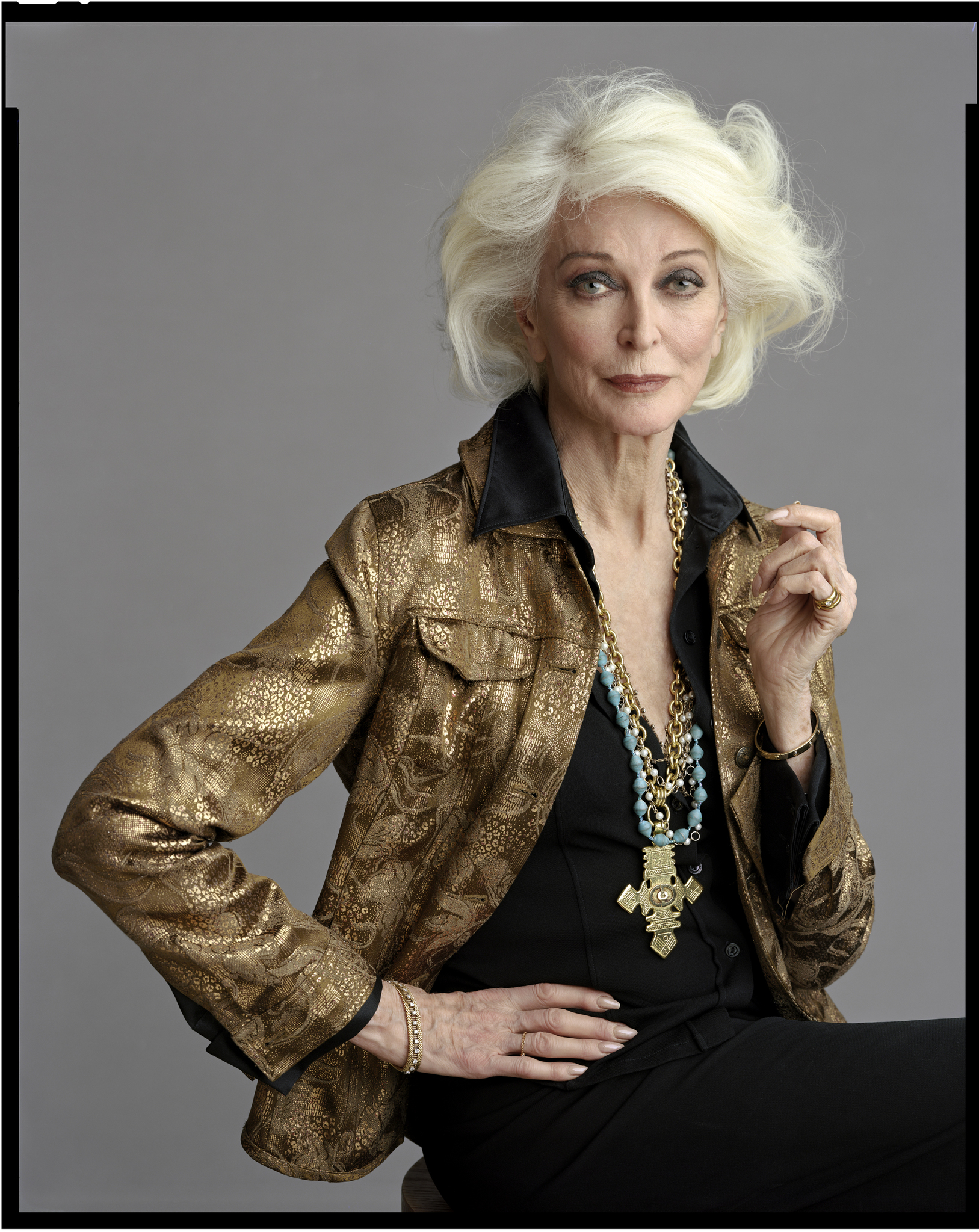 Carmen Dell'Orefice in About Face: Supermodels Then and Now (2012)