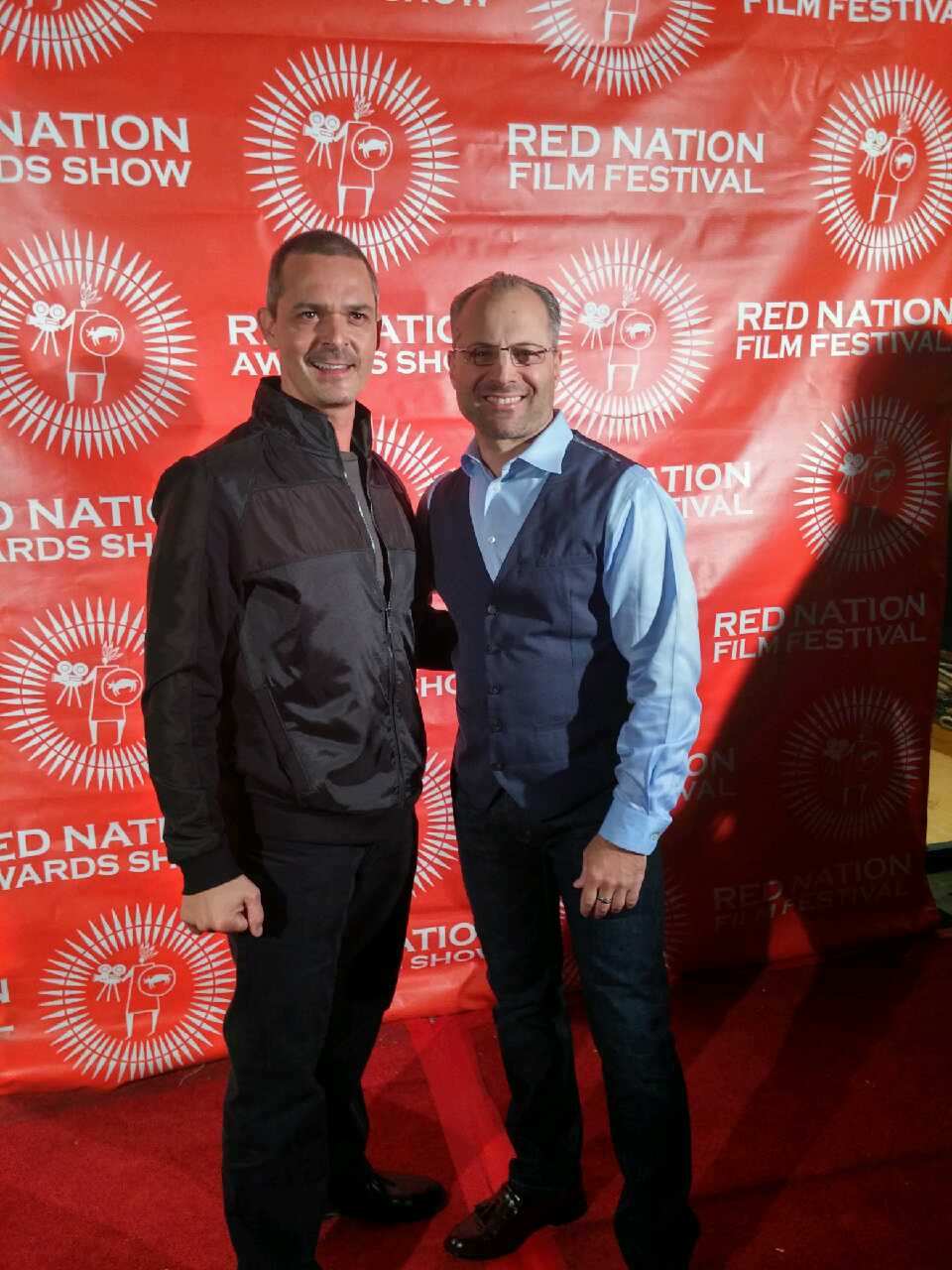 Red Carpet premiere of Strike One, with actor/producer Billy Gallo, at the Red Nation Film Festival- Beverly Hills, CA. November 10th, 2014