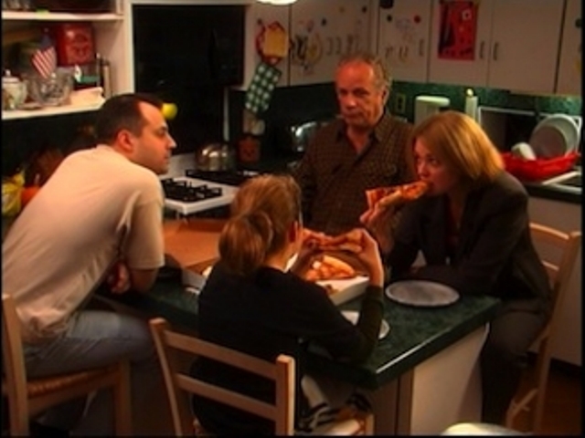 Still of Jerry Della Salla, Victor Argo, Julie Carpenter and Celine Marget in the Marvista Entertainment Television Release: PERSONAL SERGEANT- 2006
