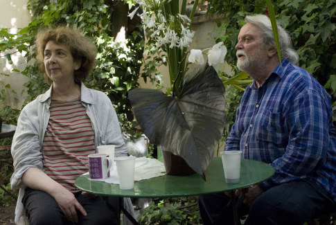 Still of Albert Delpy and Marie Pillet in 2 Days in Paris (2007)