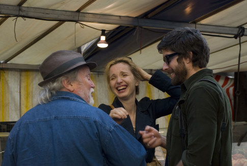 Still of Julie Delpy, Adam Goldberg and Albert Delpy in 2 Days in Paris (2007)