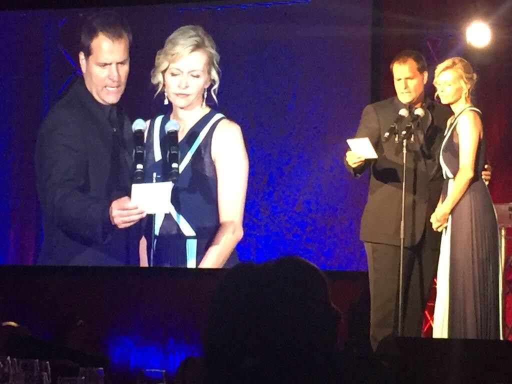 Leo Awards 2015 Peter DeLuise Anne Marie DeLuise