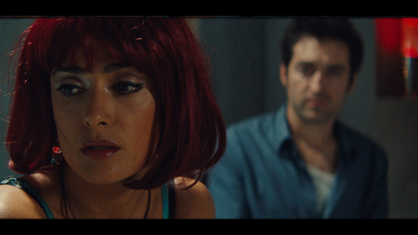 Still of Salma Hayek and Mathieu Demy in Americano (2011)